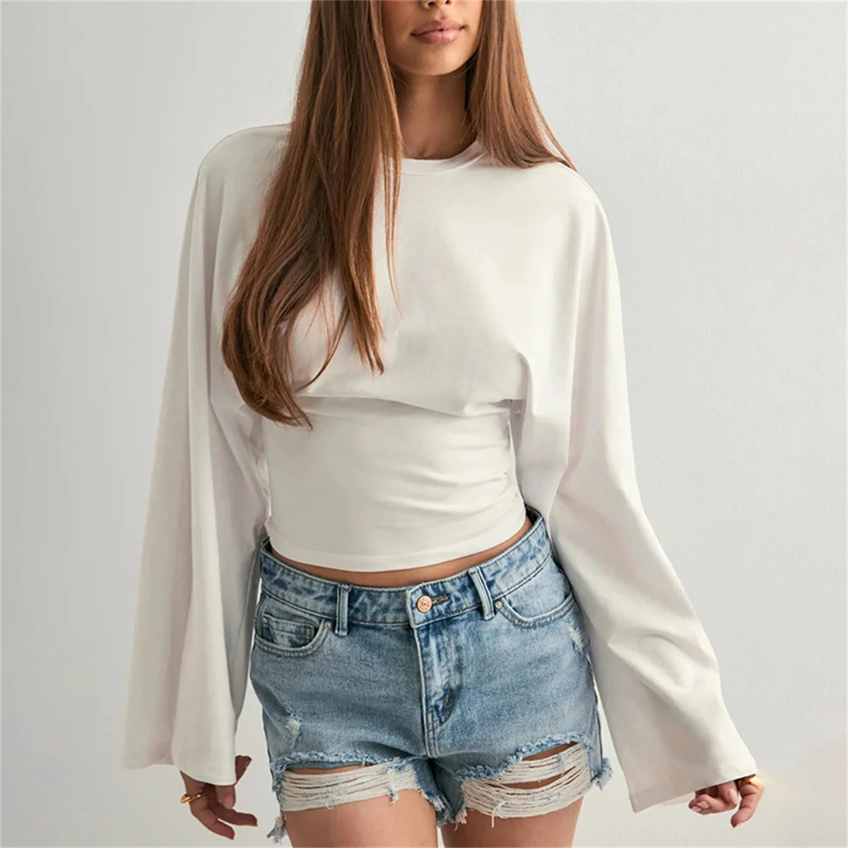 Waist Slim Crop Top