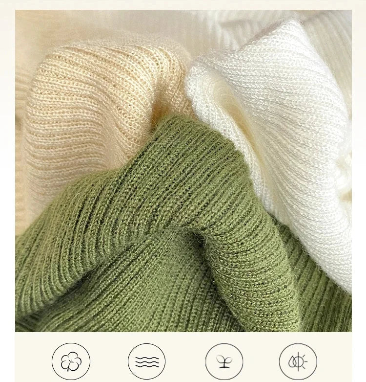 Mock Neck Women Sweater