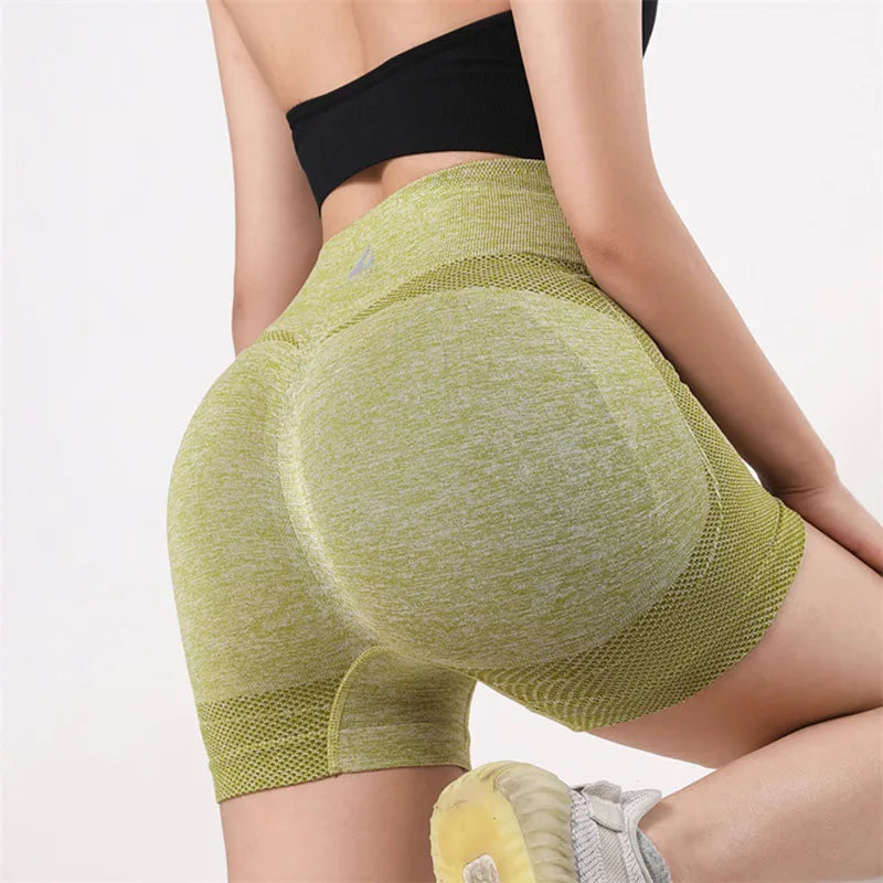High Waisted Yoga Shorts