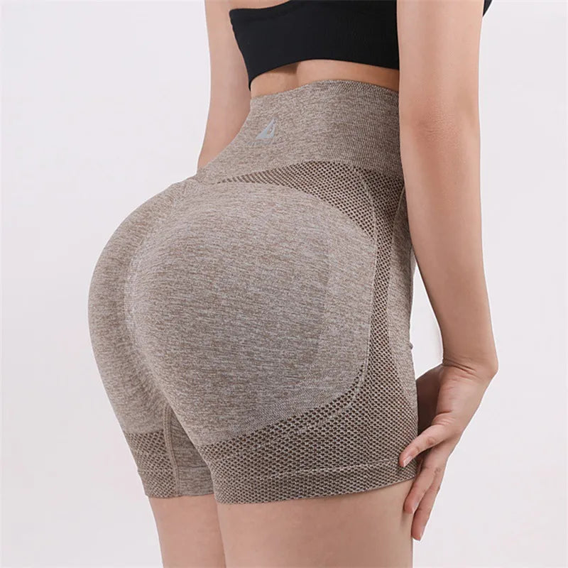 High Waisted Yoga Shorts