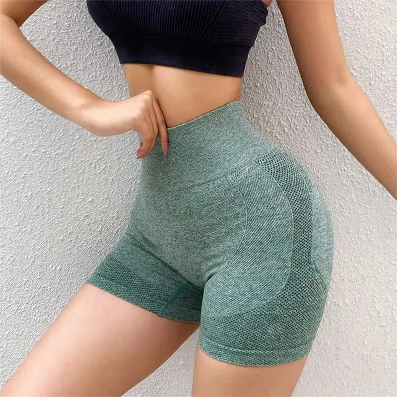High Waisted Yoga Shorts